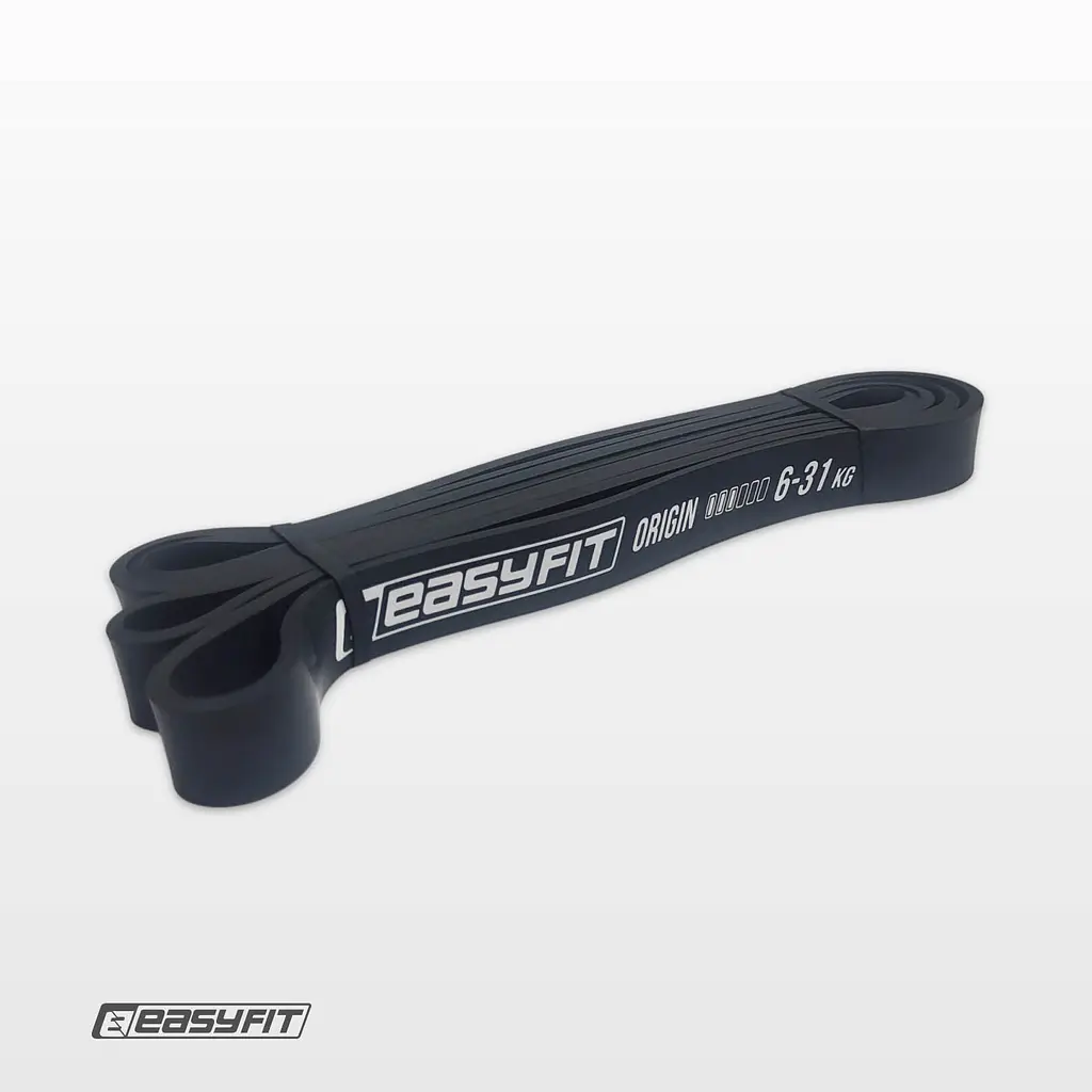 Гумова петля EasyFit 6-31 кг Чорна - фото 6