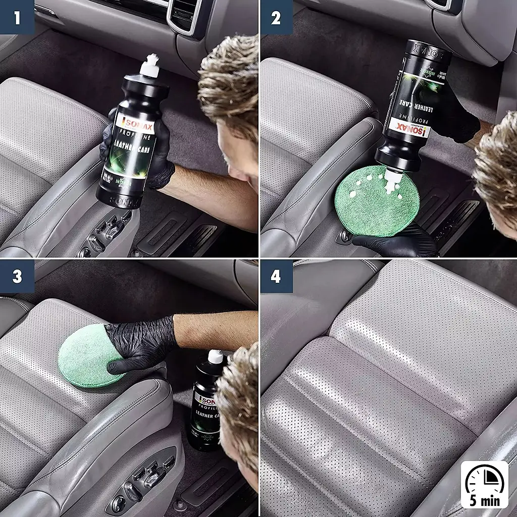 Засіб для захисту та догляду за шкірою Sonax Profiline Leather Protection, 1 л - фото 3
