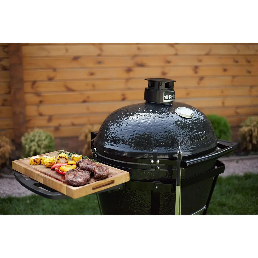 Керамический угольный гриль Primo Large Oval All in One (PGCLGCG) - фото 12