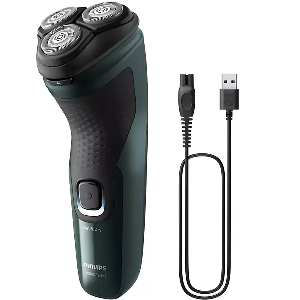 Електробритва Philips Series X3000 X3002/41, темно-зелена - фото 3