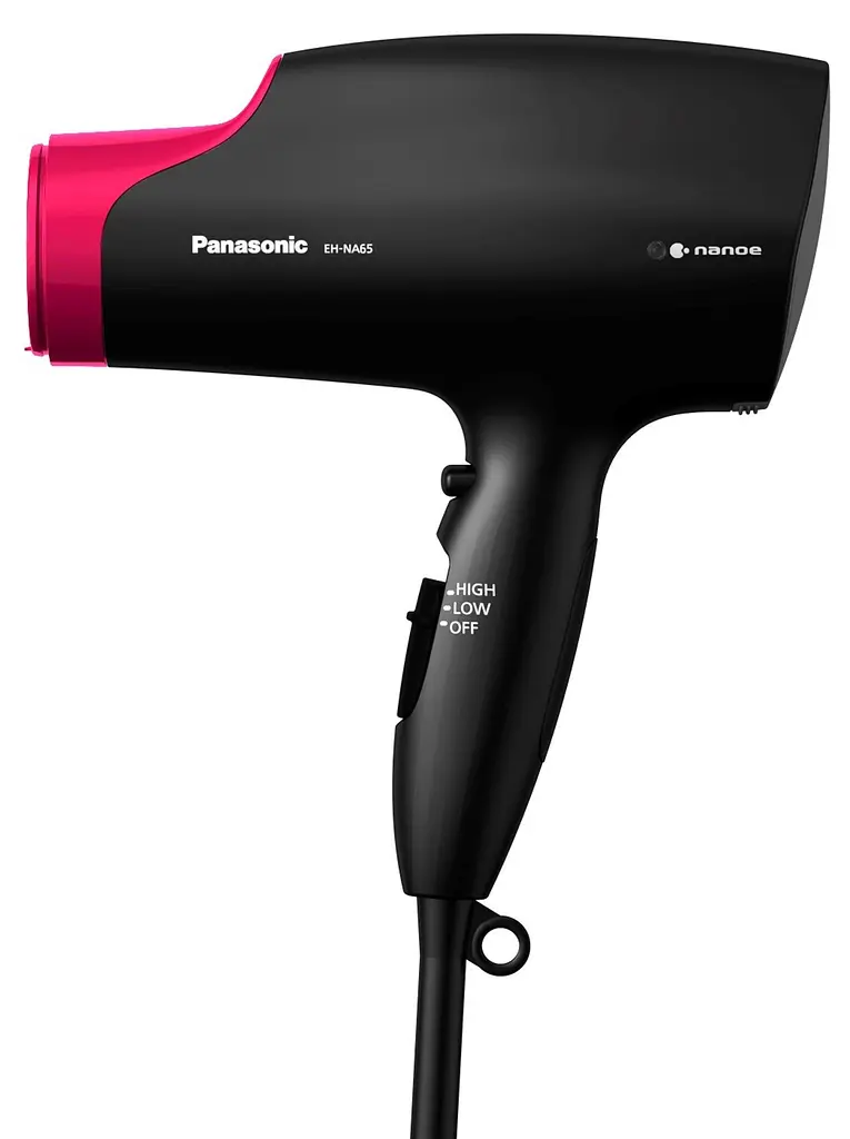 Фен 2000Вт, 4 режими, дифузор, іоніз-я, хол. обдув, чорно-рожевий Panasonic teh0017447 - фото 2