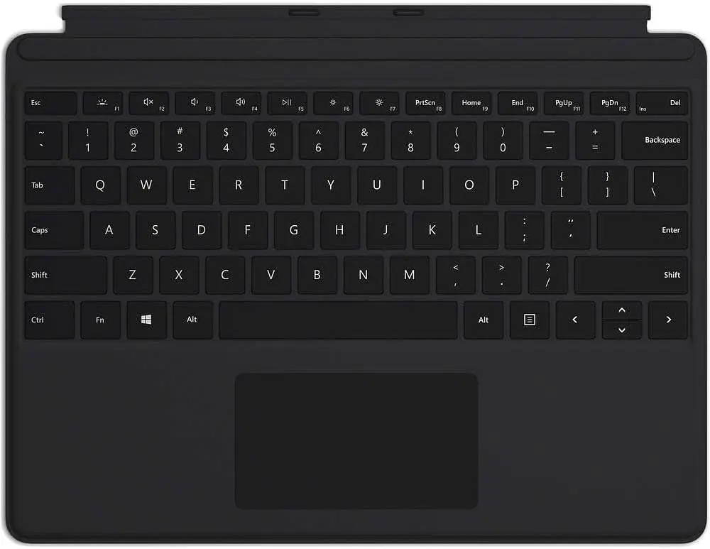 Чохол-клавіатура Microsoft Surface Pro 1905 Type Cover для Surface Pro 8 / Pro 9 / Pro X Black (M1203012-001)