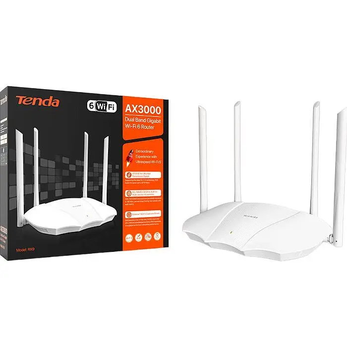 Бездротовий маршрутизатор (роутер) Tenda RX9 [93004] - фото 4