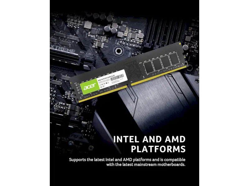 Пам'ять для настільних комп'ютерів Acer 8 GB DDR4 3200 MHz UD100 (BL.9BWWA.222) - фото 7