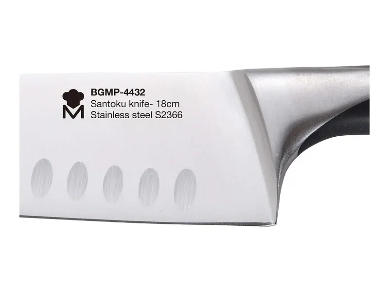 Японський ніж Santoku Bergner MasterPro Elegance (BGMP-4432) - фото 2