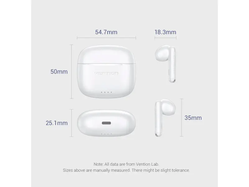Навушники Vention Elf Earbuds E03 Blue (NBHS0) - фото 3
