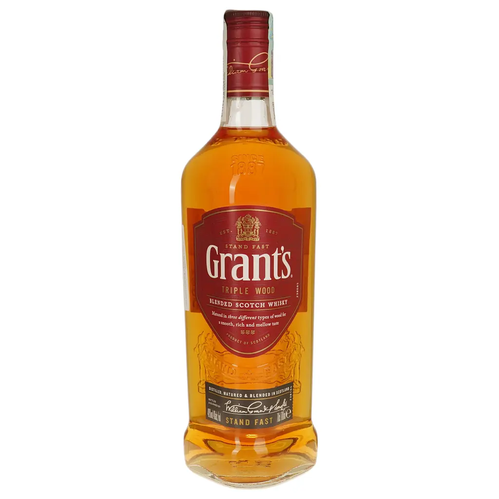 Віскі Grant's Triple Wood, + 2 склянки, 40%, 0,7 л - фото 4