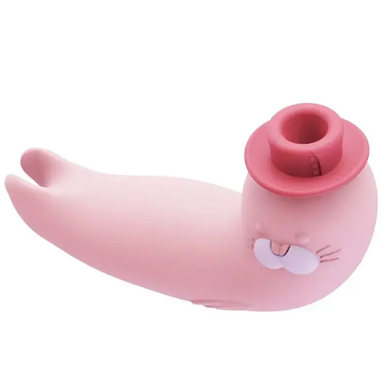 Симулятор орального секса с вибрацией CuteVibe Franky, 10.5х1.2 см (розовый) - фото 2