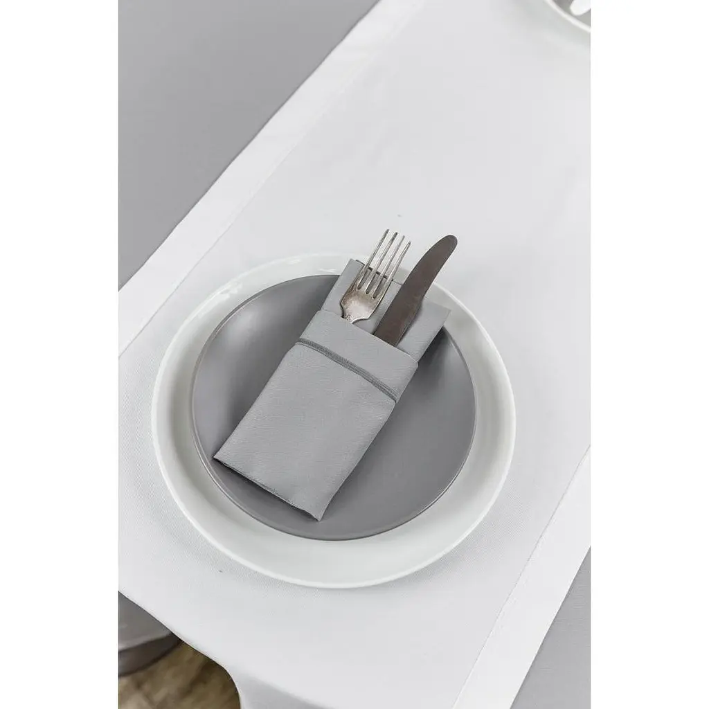 Салфетка Прованс Kelly серая 40x40 см (32890) - фото 4