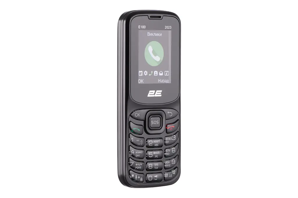 Мобільний телефон 2E E180 2023 177" 2SIM 1000mAh Чорний - фото 3