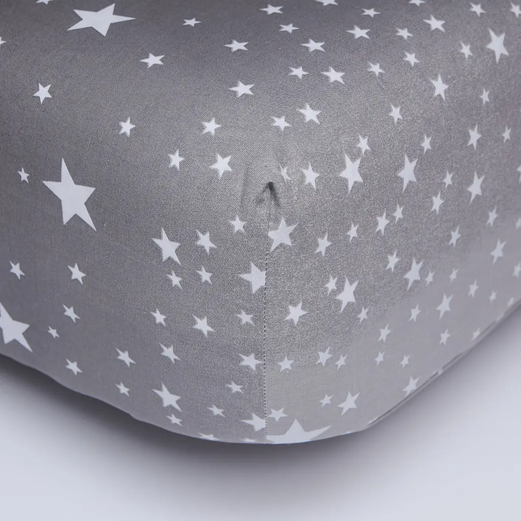 Простирадло на резинці Moon&Star Night Sky Бязь Gold Люкс 80х190х20 см - фото 1