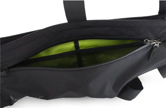 Сумка подседельная Acepac Zip Frame Bag Nylon L Серый - фото 3