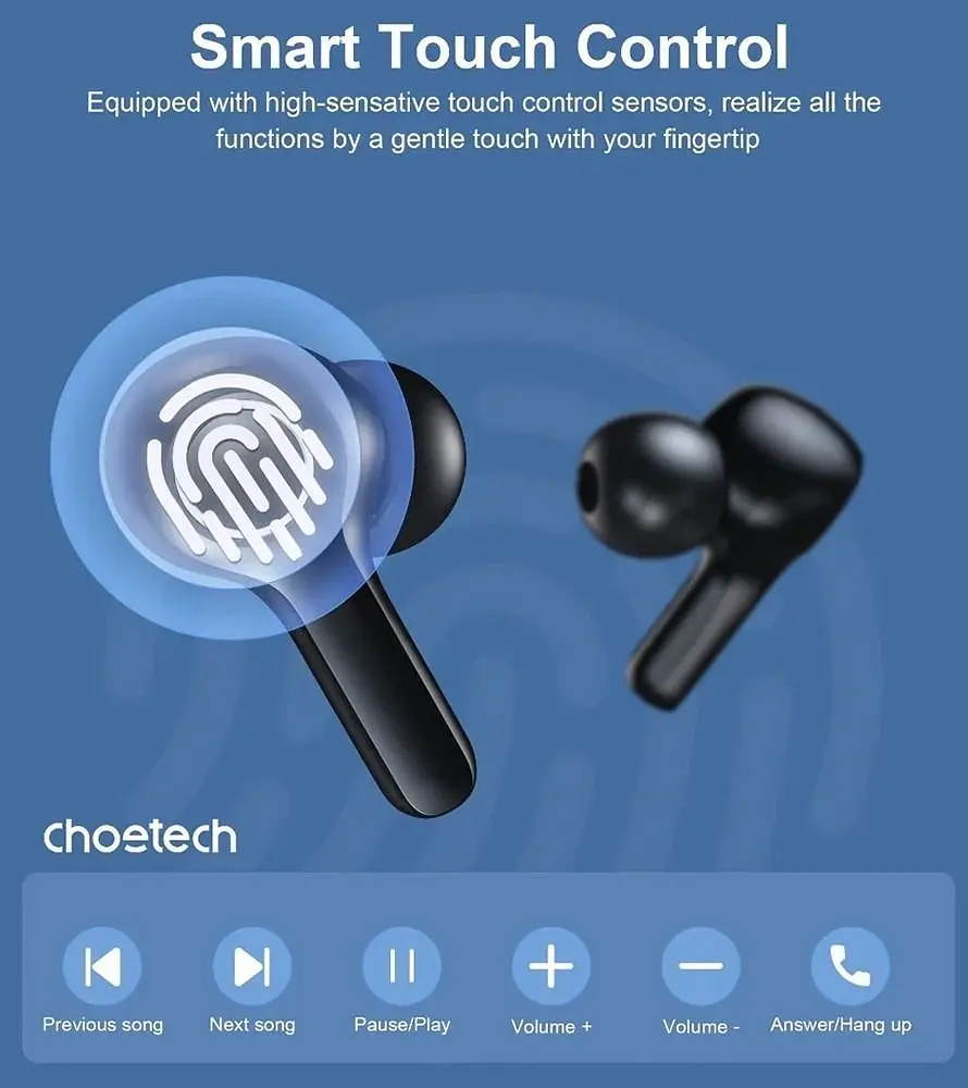 Bluetooth-гарнітура Choetech TWS bluetooth (BH-T06) - фото 7