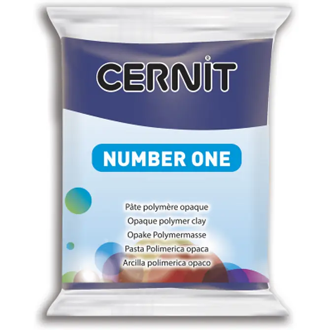 Полімерна глина Cernit Number One, 56 г., 246 морський голубий, (CR-CE0900056246)