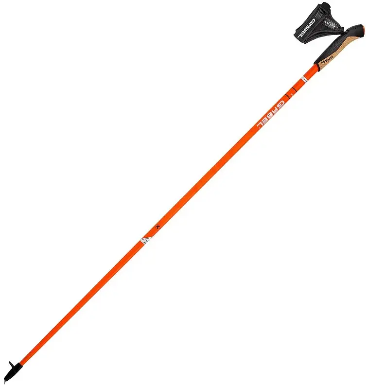 Палиці для скандинавської ходьби Gabel X-1.35 Active Knife Red/Orange 105 (7009361151050) (DAS302751) - фото 2