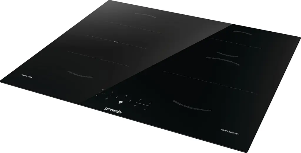 Варильна поверхня індукційна Gorenje 60 см PowerBoost TouchControl поєднання конфорок чорний - фото 2