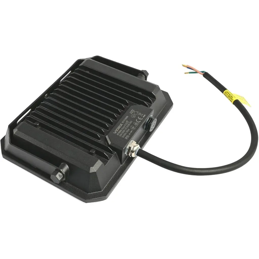 Світлодіодний прожектор Videx F3 50W 5000K Black (VLE-F3-0505) [144826] - фото 3