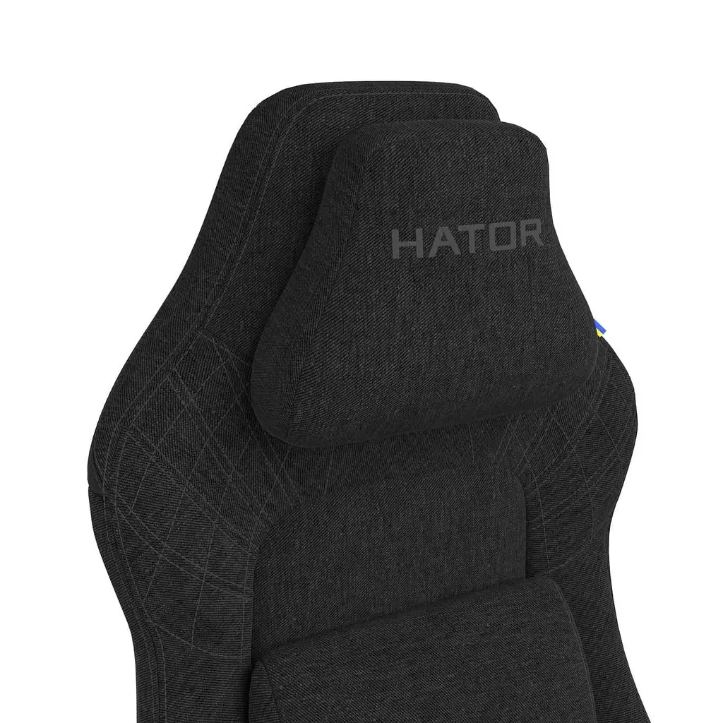 Ігрове крісло HATOR Darkside 3L PRO Fabric Black (HTC3210L) - фото 7