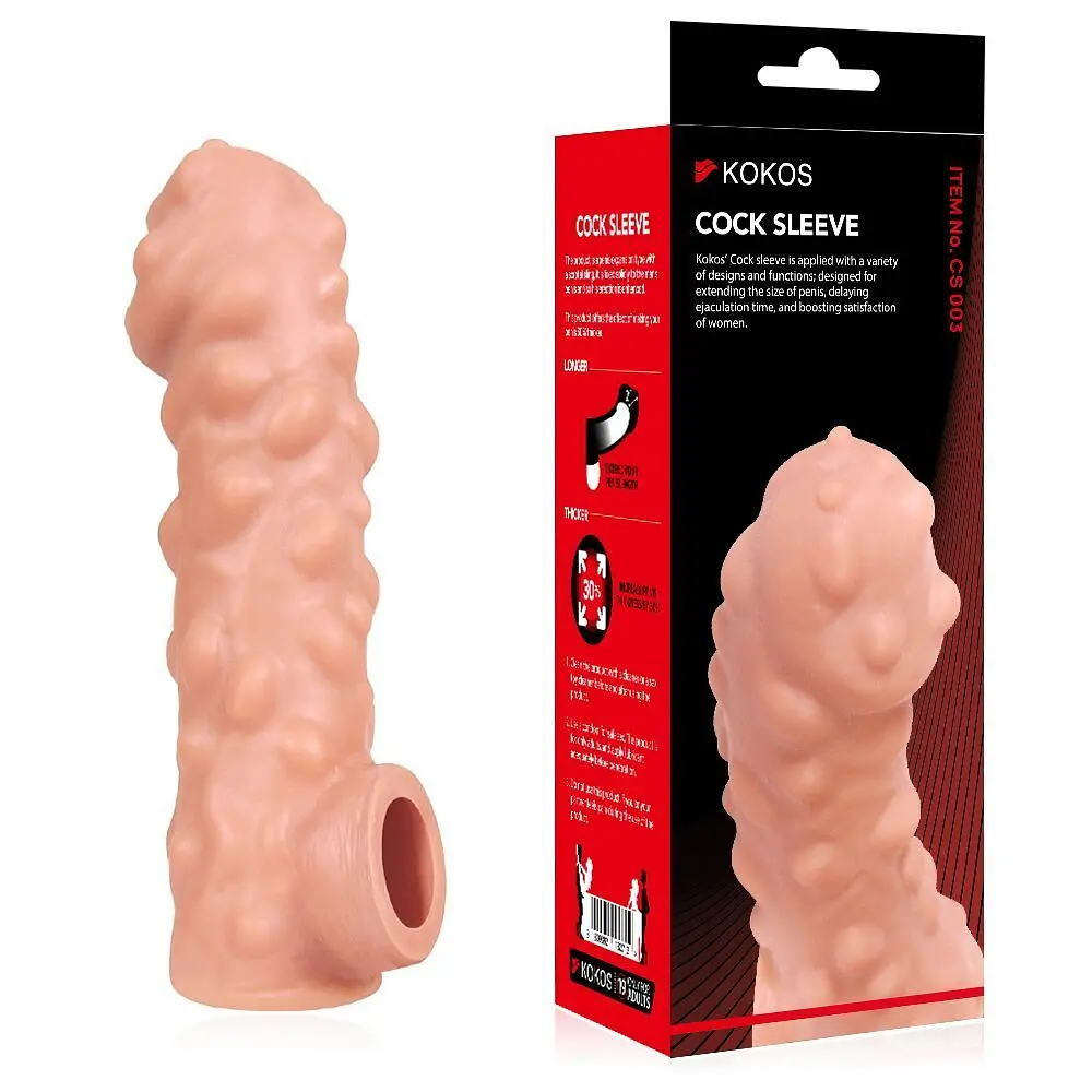 Насадка на член Kokos Cock Sleeve CS 003, M - фото 8