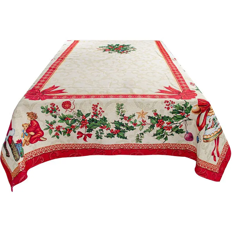 Скатертина Lefard Home Textile Loop гобеленова 140х140 см (732-230) - фото 2