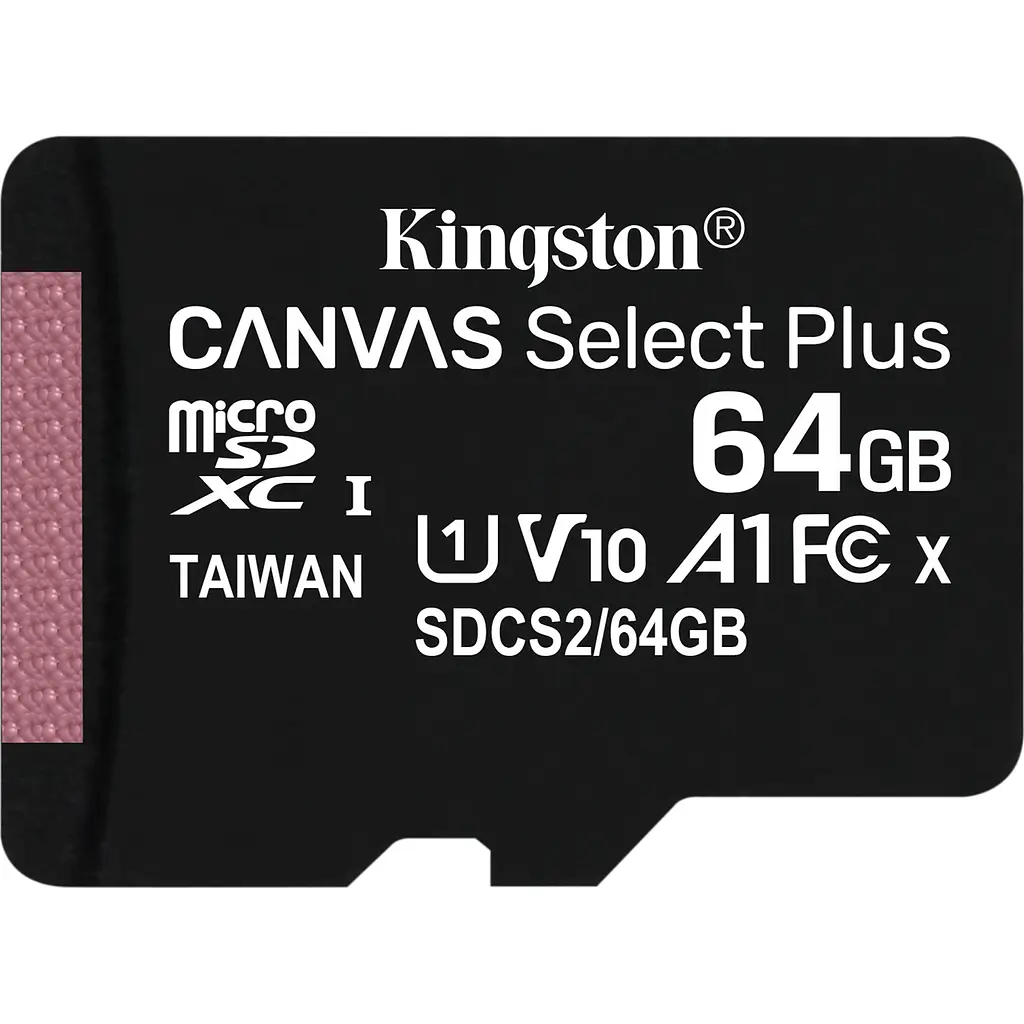 Карта пам'яті Kingston microSDXC 64GB Canvas Select Plus Class 10 UHS-1 А1 2 шт + SD адаптер [SDCS2/64GB-2P1A] [121488] - фото 4