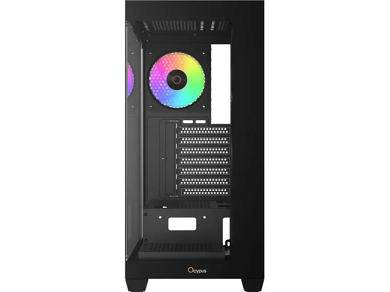 Корпус OCYPUS Gamma C72 ARGB Black (GAMMA-C72-BKD400XX-GL) - фото 5