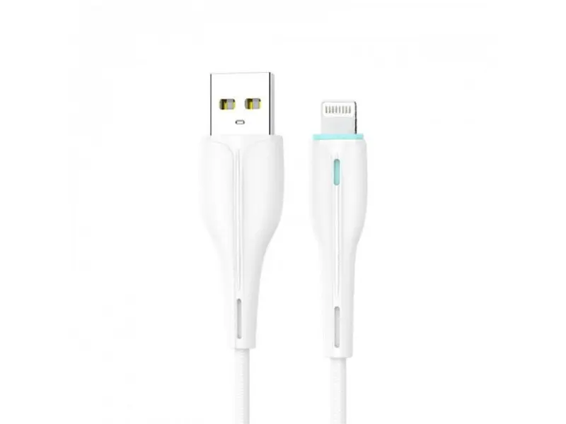Кабель SkyDolphin S48L USB to Lightning 1m White (USB-000423)