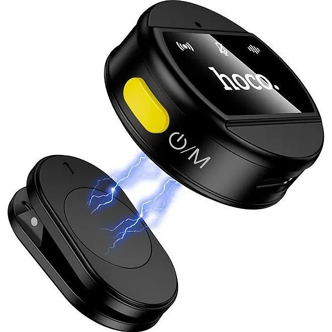 Мікрофонна радіосистема Hoco L21 Charm Lightning Black [158611] - фото 4