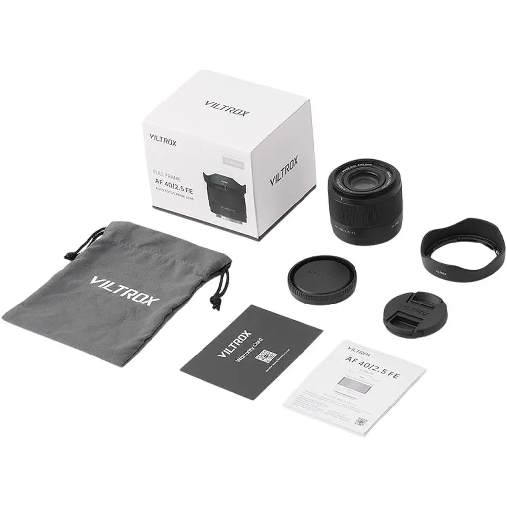 Объектив Viltrox AF 40mm f/2.5 Air Sony E Black - фото 11
