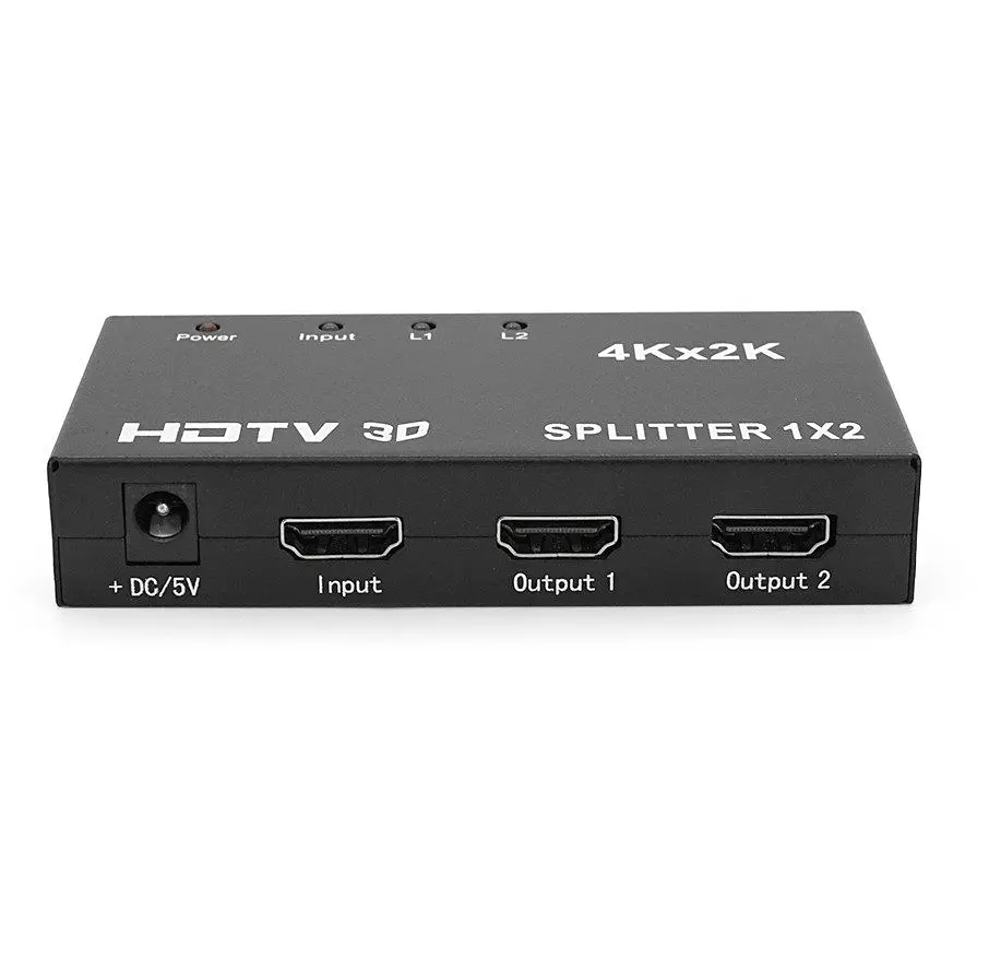 Активний HDMI-сплітер 1x2 Voltronic YTSHDMI2 Splitter 4К, 3D - фото 2