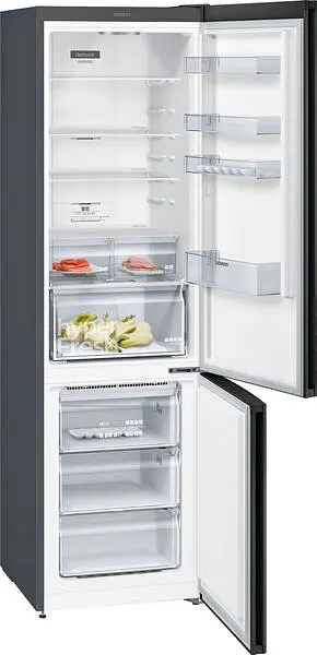 Холодильник із нижньою морозильною камерою Siemens KG39NXX316 нержавіюча сталь (KG39NXX316) - фото 2