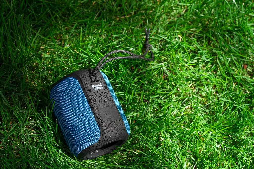 Акустична система 2E SoundXPod TWS, MP3, Wireless, Waterproof Blue - фото 3