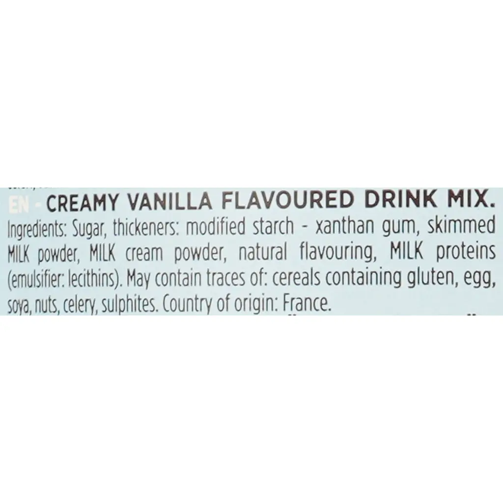 Суха суміш Monbana Vanilla Flavour Milkshake для приготування ванільного мілкшейку 1 кг  - фото 4