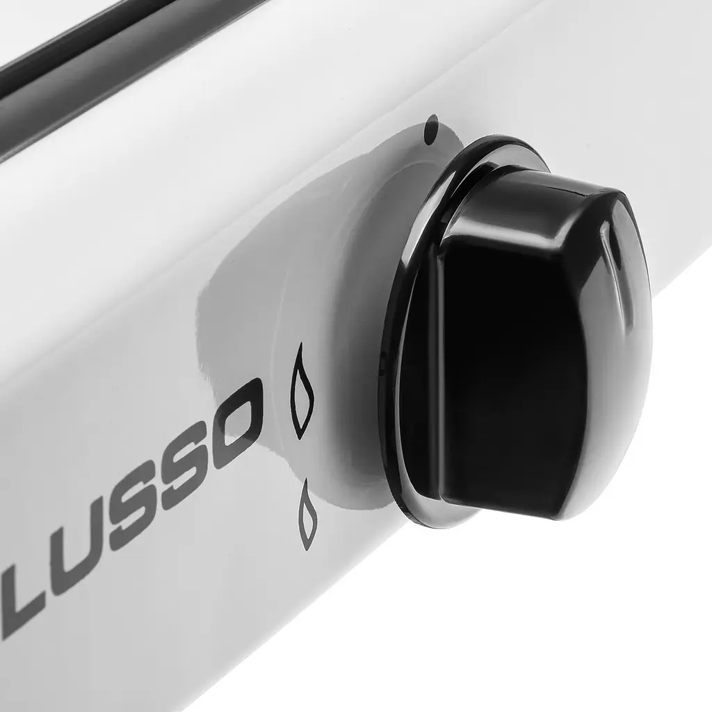 Газова плита на дві конфорки двоконфоркова настільна плитка таганок, Lusso 84045 - фото 5