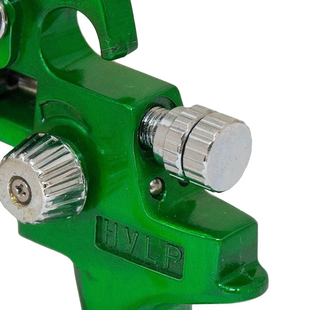 Фарборозпилювач Sigma HVLP-mini 0.8 мм з верхнім баком 100 мл Green (6812041) - фото 3
