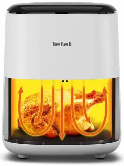 Мультипечь (аэрофритюрница) Tefal Easy Fry Compact EY145A10 - фото 2