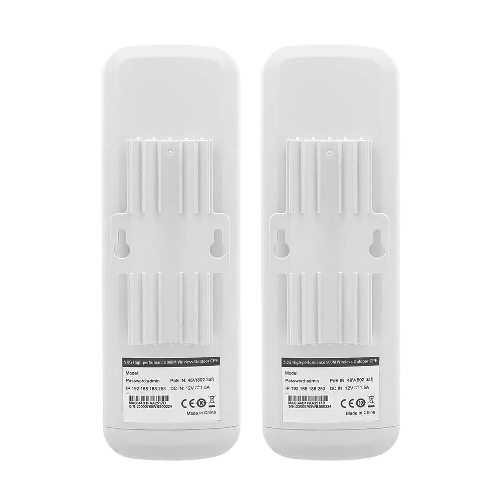 Комплект бездротового моста WiFi Wi-Tek WI-CPE800-KIT V3 5GHz, 867Mbps, 5km, 2x1000Mbps, PoE IN/LAN OUT, Cloud (73-00259) - фото 4