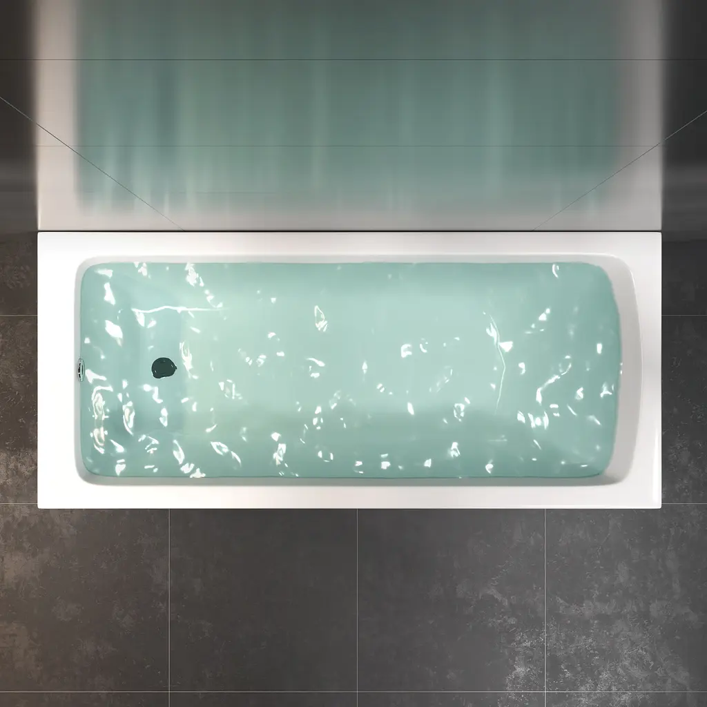 Ванна акрилова Damixa Gala 180x80 см білий 53WA-180-080W-A, Білий - фото 2
