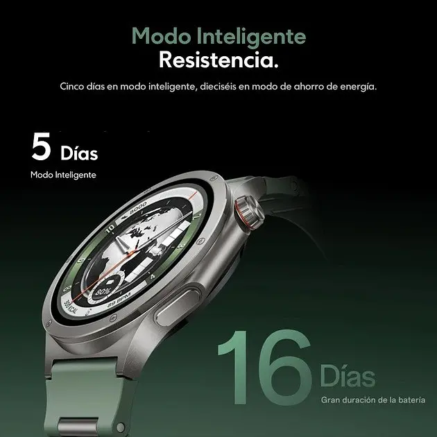Розумний годинник Oneplus watch 4 Global Version NFC Midnight Titanium - Black (чорний) - фото 4