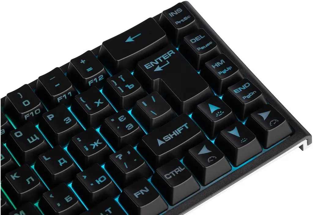 Клавіатура 2E KG350 RGB USB Чорний (2E-KG350UBK) - фото 4