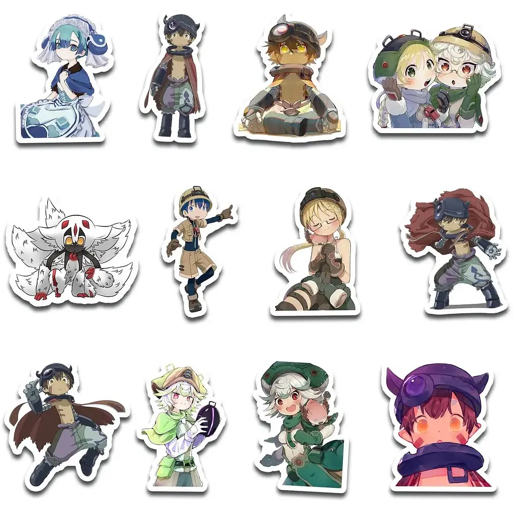 Стикерпак набір наклейок G-Toys Created in the Abyss 45 шт. (SP CA 01) - фото 3