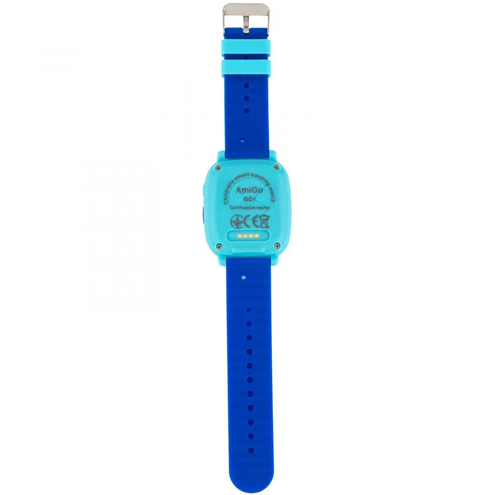 Детские умные часы Amigo GO001 iP67 Blue - фото 5
