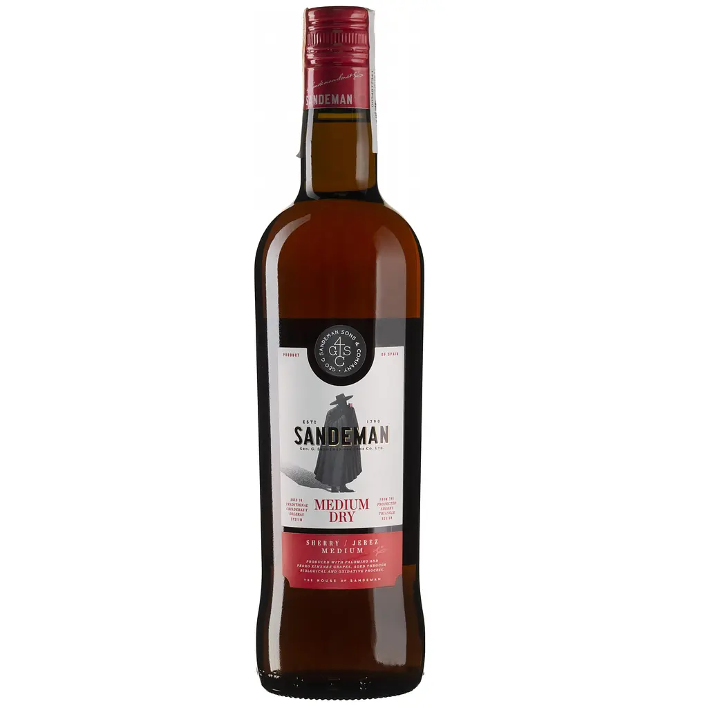Уцінка. Вино Sandeman Medium Dry біле напівсухе 15% 0.75 л (3900)