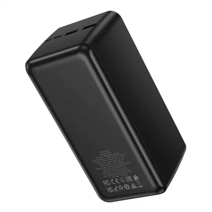 Зовнішній акумулятор Power bank BOROFONE BJ80C 50000 mAh PD22,5W + швидке заряджання батарея заряджання Чорний - фото 2