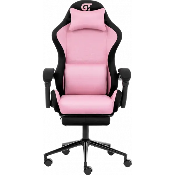 Геймерське крісло GT Racer X-2338 Fabric Pink/Black