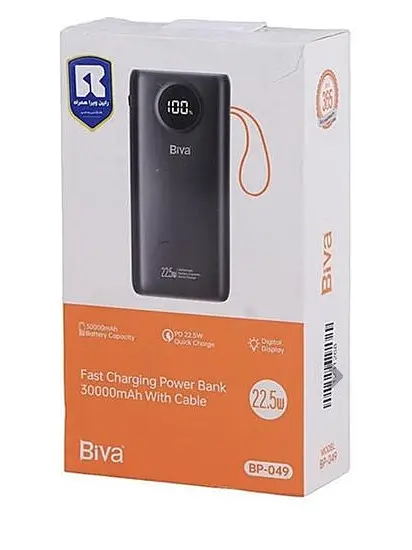 Повербанк Biva BP-49 30000 mAh 22,5W Black - фото 3