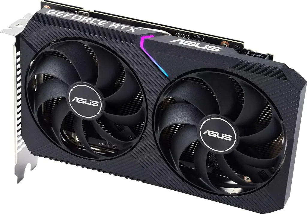 Видеокарта ASUS RTX 3050 8GB DUAL OC V2 (DUAL-RTX3050-O8G-V2) (GDDR6, 128 bit, PCI-E v4.0 x8) - фото 3