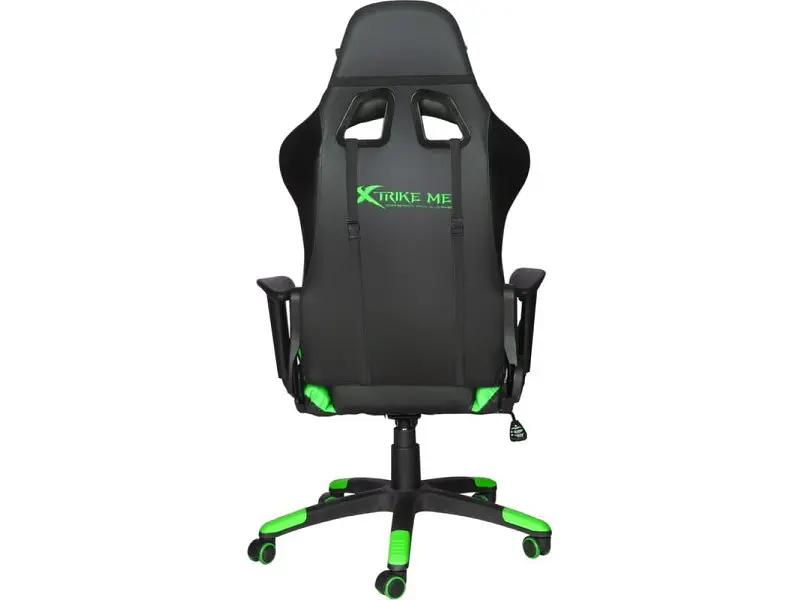Комп'ютерне крісло для геймера XTRIKE ME GC-905 Black/Green (GC-905GN) - фото 2