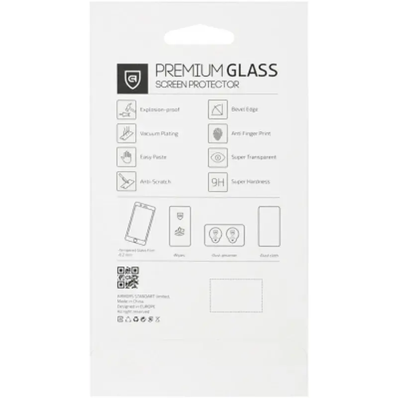 Скло захисне Armorstandart Premium 3D Apple iPhone 8 Plus/7 Plus Black (ARM49288) - фото 2