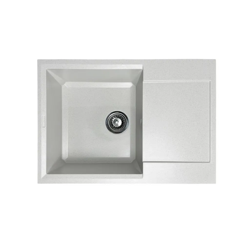 Кухонна мийка Adamant HORIZON MEDIUM Old-Stone 700x500x230 мм, з крилом 70 см - фото 2